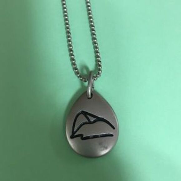 Teardrop necklace - Picture 2 of 4